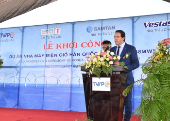 Đầu tư hơn 2.400 tỷ đồng xây nhà máy điện gió Hàn Quốc-Trà Vinh